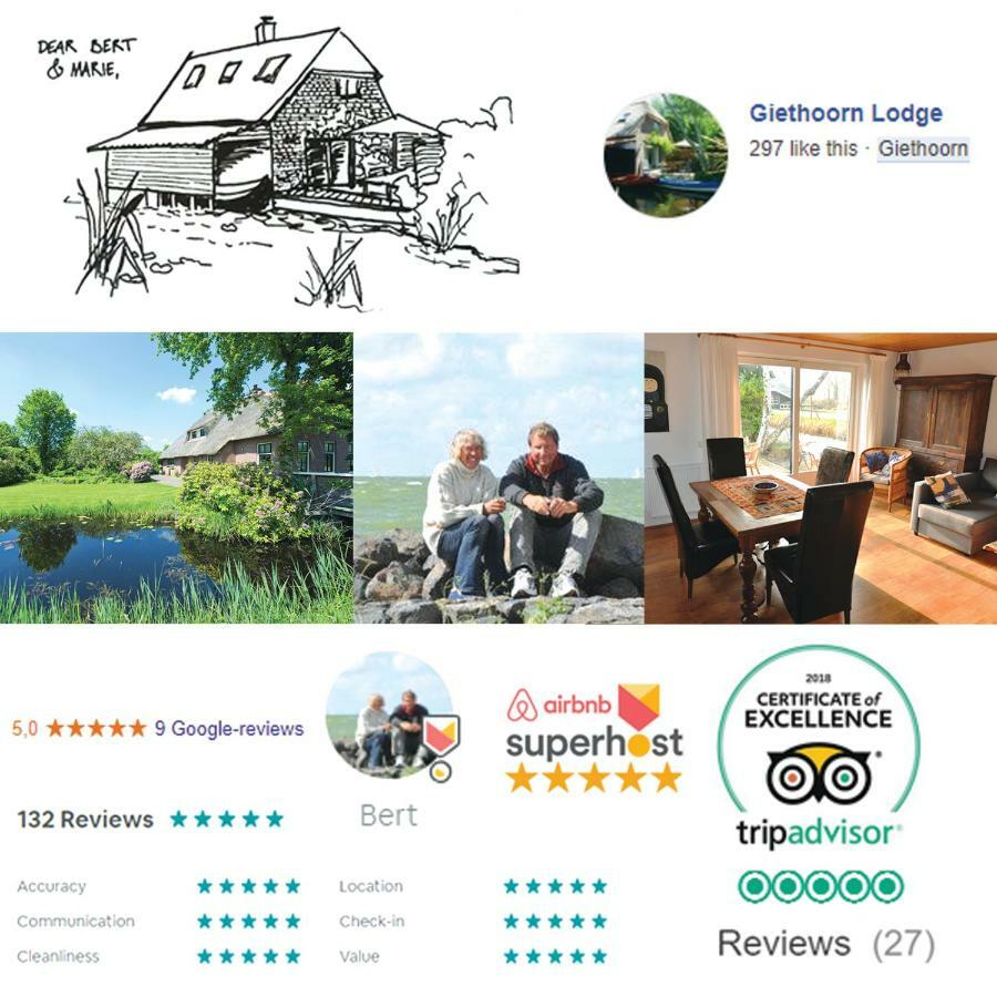 Giethoorn Lodge Exterior foto
